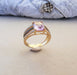 Ring Amethyst, Sapphires & Diamonds Ring 58 Facettes AA 1321