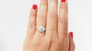 Ring 53 Art Deco Diamond Ring 58 Facettes 32202