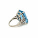 Bague Bague Diamant Aigue-Marine Santa Maria 25 Carats 58 Facettes