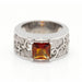 Bague 54.5 CARRERA - Bague Or blanc Citrine 58 Facettes D360526FJ