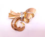 Brooch Yellow gold and diamond bow brooch 58 Facettes RA-615/4