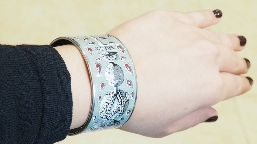 Bracelet Bracelet Hermès en métal argenté 58 Facettes