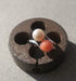 Ring Ring Toi et Moi vintage white gold coral pearl 58 Facettes