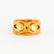 Bague 57 Bague Or jaune 58 Facettes