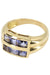 Bague BAGUE MODERNE TANZANITES 58 Facettes 052781