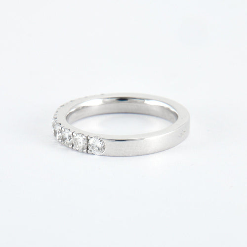 Bague 50 Bague en Or Blanc & diamants 58 Facettes