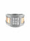 Bague Bague Bandeau 2 Ors Diamants 58 Facettes