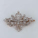 Brooch Brooch in platinum and diamonds 58 Facettes