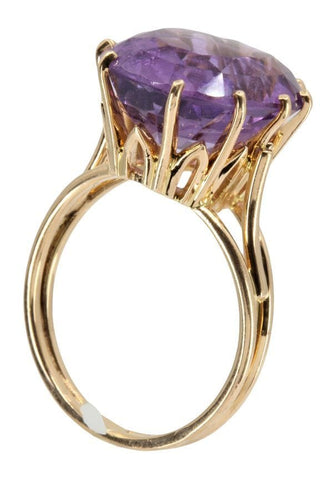 Bague BAGUE MODERNE AMETHYSTE 58 Facettes 042501