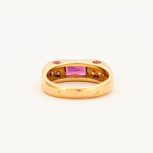 Bague Bague Tourmaline Diamant 58 Facettes 002.215