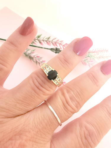 Bague 52 Bague Saphir Diamants 0,48 carat 58 Facettes AA 1614