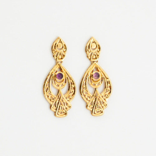 Boucles d'oreilles Boucles d'oreilles Améthyste 58 Facettes