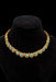 Van Cleef & Arpels necklace - Half set in yellow gold, turquoise and diamonds 58 Facettes