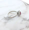 Bague 58 Bague Marguerite, en or blanc, rubis, diamants 58 Facettes AA 1557