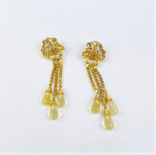 Boucles d'oreilles Boucles d'oreilles Or Goutte de Verre 58 Facettes 20400000511/LeM