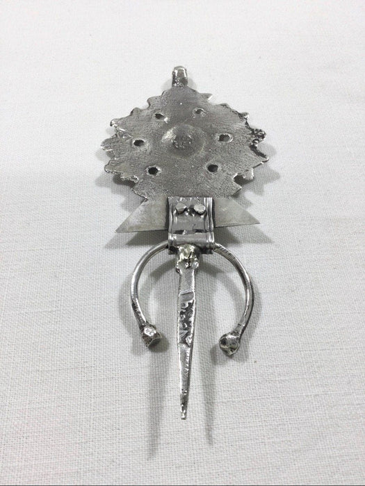 Broche Fibule Berbère Argent 58 Facettes