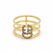 54 GUCCI Ring - Sapphire Ring Yellow Gold 58 Facettes D360450FJ