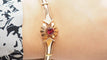 Bracelet Bracelet en Or rose et Grenat 58 Facettes 29082