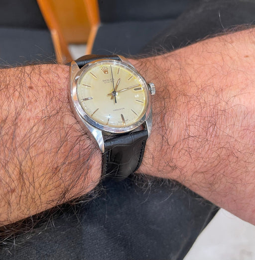 Rolex Oyster Precision vintage automatic watch 58 Facettes