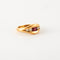 Bague 50 Bague Or jaune Rubis Diamants 58 Facettes