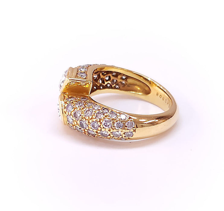Bague 48 Boucheron - bague diamants ‘’Toi et Moi’’ 58 Facettes RA-253/7