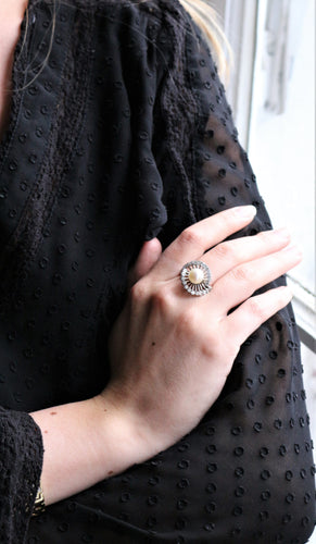 Bague 55 Bague platine perle & diamants 58 Facettes 367