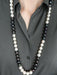 Freshwater pearl long necklace 58 Facettes