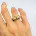 Ring 51 Yellow Gold & Diamond Ring 58 Facettes 20400000504