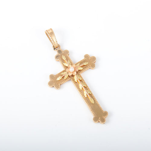 Pendentif Pendentif croix religieuse ancienne 58 Facettes 2761