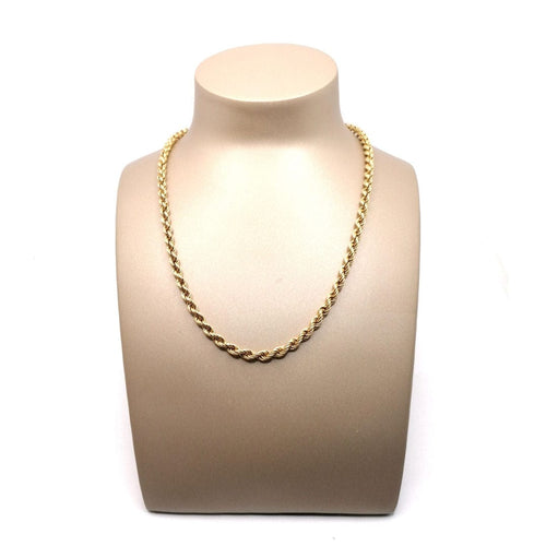 Collier Collier or jaune vintage 58 Facettes