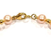 Bracelet Bracelet cultured pearls and yellow gold balls 58 Facettes