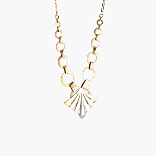 Collier Collier Deux Ors 58 Facettes