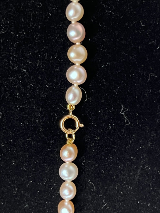 Collier Collier Perles de Culture 45 cm fermoir Or 750 °/°° 58 Facettes