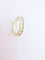 Bague 54 Demi Alliance Diamants 0,70 carat Or Jaune 58 Facettes AA 1612
