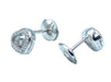 CHOPARD earrings. Happy Diamonds white gold diamond earrings 58 Facettes