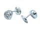 Boucles d'oreilles CHOPARD. Boucles d’oreilles Happy Diamonds or blanc diamants 58 Facettes