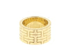 Hermès ring - Yellow gold Khilim model ring 58 Facettes
