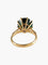 Bague Bague Or Jaune Tourmaline Verte 58 Facettes