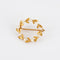 Broche Broche "couronne" en or jaune et perles 58 Facettes P10L4