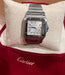 Watch Cartier Santos Curved Automatic Steel Watch 58 Facettes M98