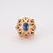 Bague 51 Bague Dôme Saphirs 58 Facettes