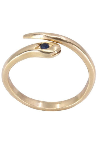 Bague BAGUE SERPENT SAPHIR 58 Facettes 070771