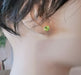 Peridot stud earrings Ø 6 mm 58 Facettes AA 1506