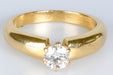 Ring 51 Solitaire ring Yellow gold Diamond 58 Facettes J5330495837-AIG6