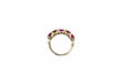 Ring Ring in Yellow Gold & Ruby 58 Facettes