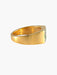 Ring 55.5 YELLOW GOLD EMERALD AND DIAMOND SIGNET RING 58 Facettes