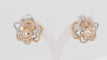 Boucles d'oreilles l 22 mm et L 22.60 mm Boucles d'oreilles en Or bicolore & diamants 58 Facettes 32275