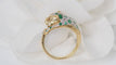 Bague 53.5 Bague Panthère émeraudes et diamants 58 Facettes 31862