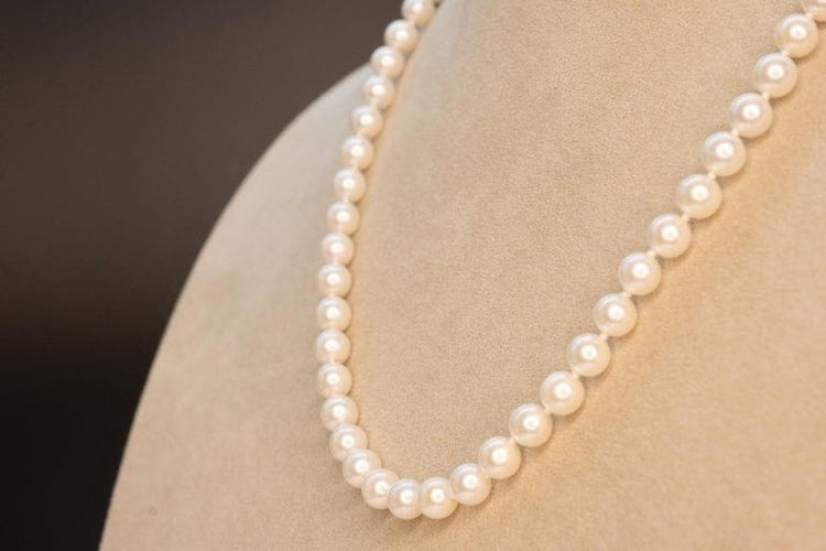 Collier Collier Perles Akoya Or 58 Facettes 35571