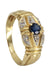 Ring 54 MODERN SAPPHIRE AND DIAMOND RING 58 Facettes 054831